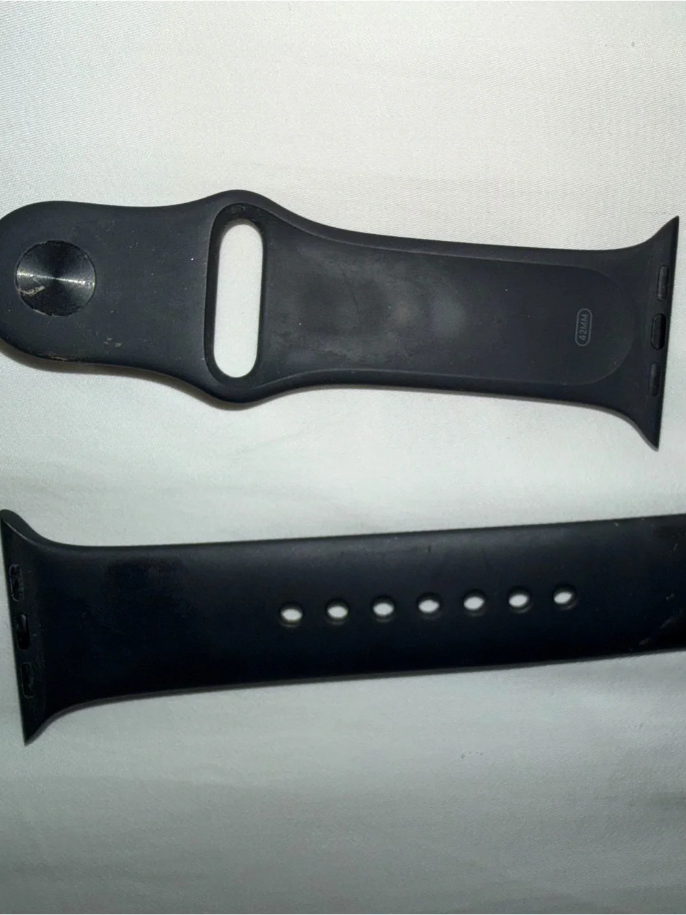 42mm Black Apple Sport Band - S/M